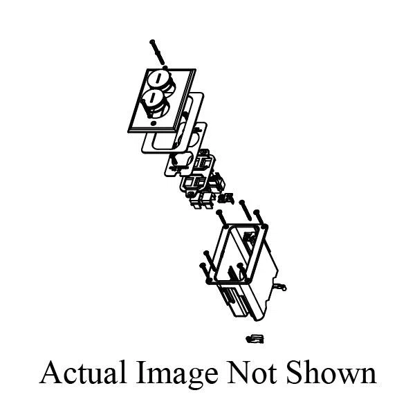WMFB1KS4B Floor Box, 1 Gang, 3-3/4 in L x 2-1/8 in W x 3-7/8 in D