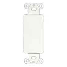 Eaton decorator wallplate adapter, Flush mount, Brown, Blank, Thermoplastic