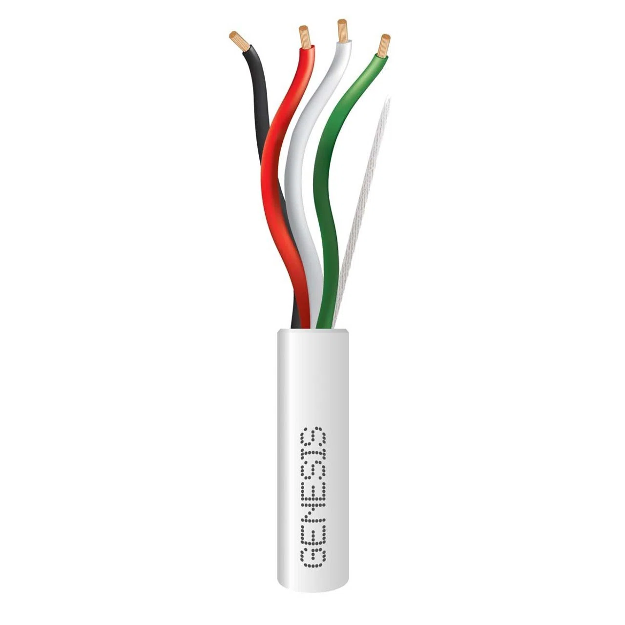 16/4 STRANDED AUDACIOUS CABLE - 500 FT PULL BOX - WHITE