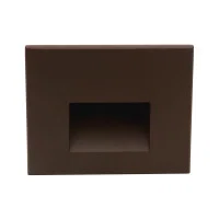 STW Series Horizontal Wet Location LED Step Light, Bronze