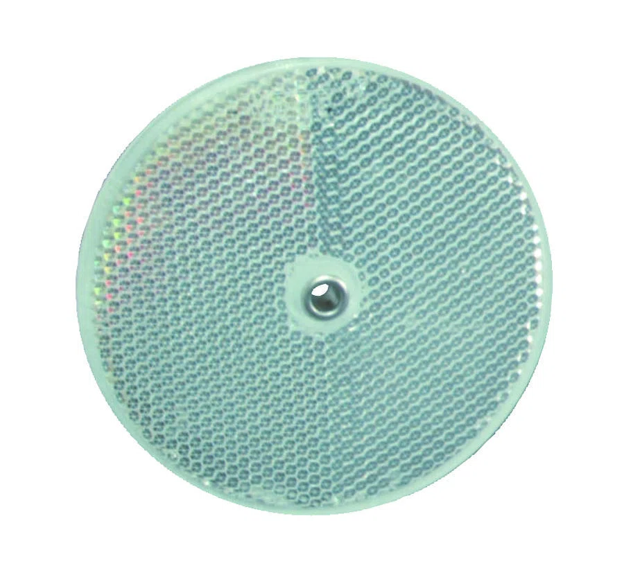 Reflector, round ø 80.87 mm, central mounting hole