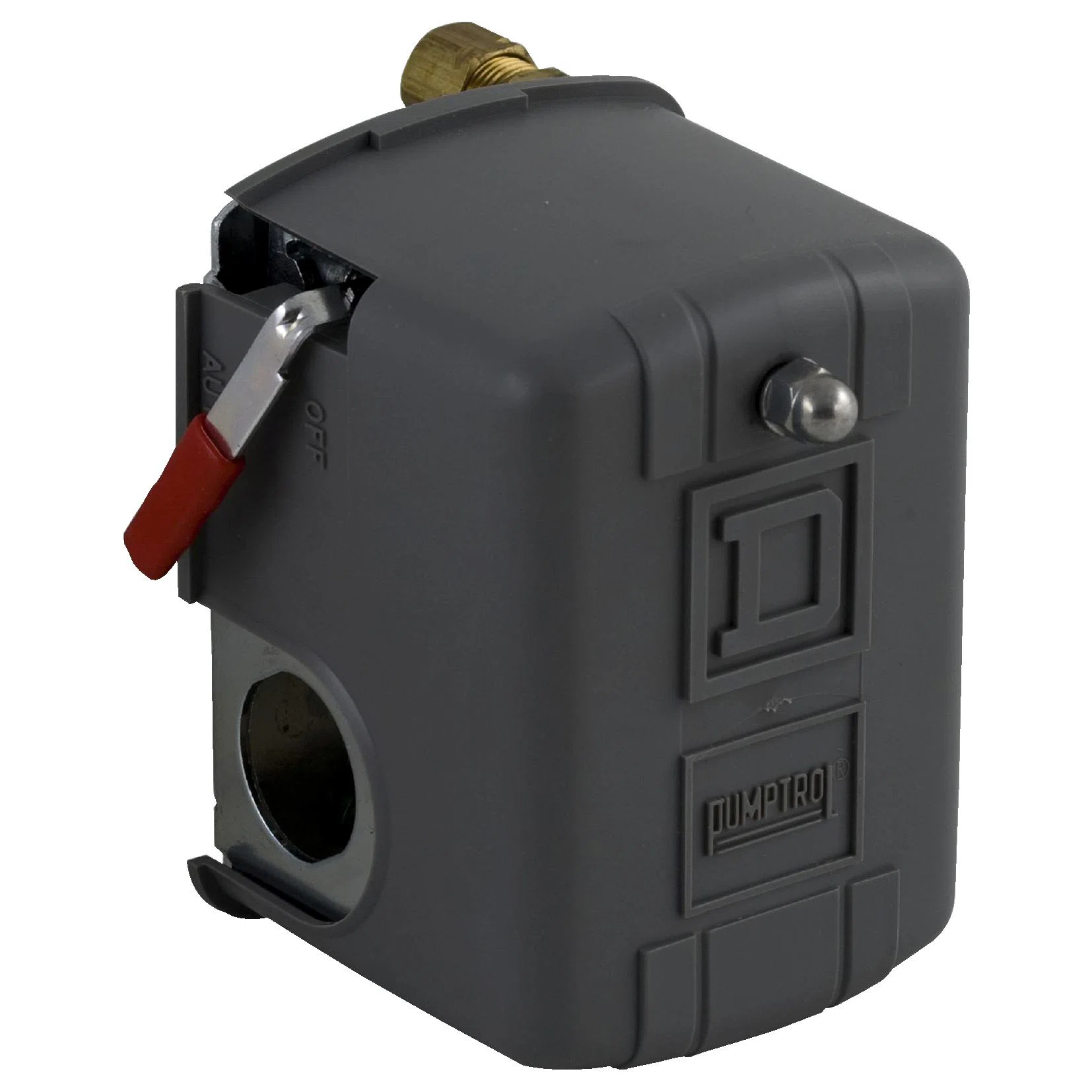 Pumptrol, air compressor switch 9013FH, fixed differential, Off at 125 PSI, high hp