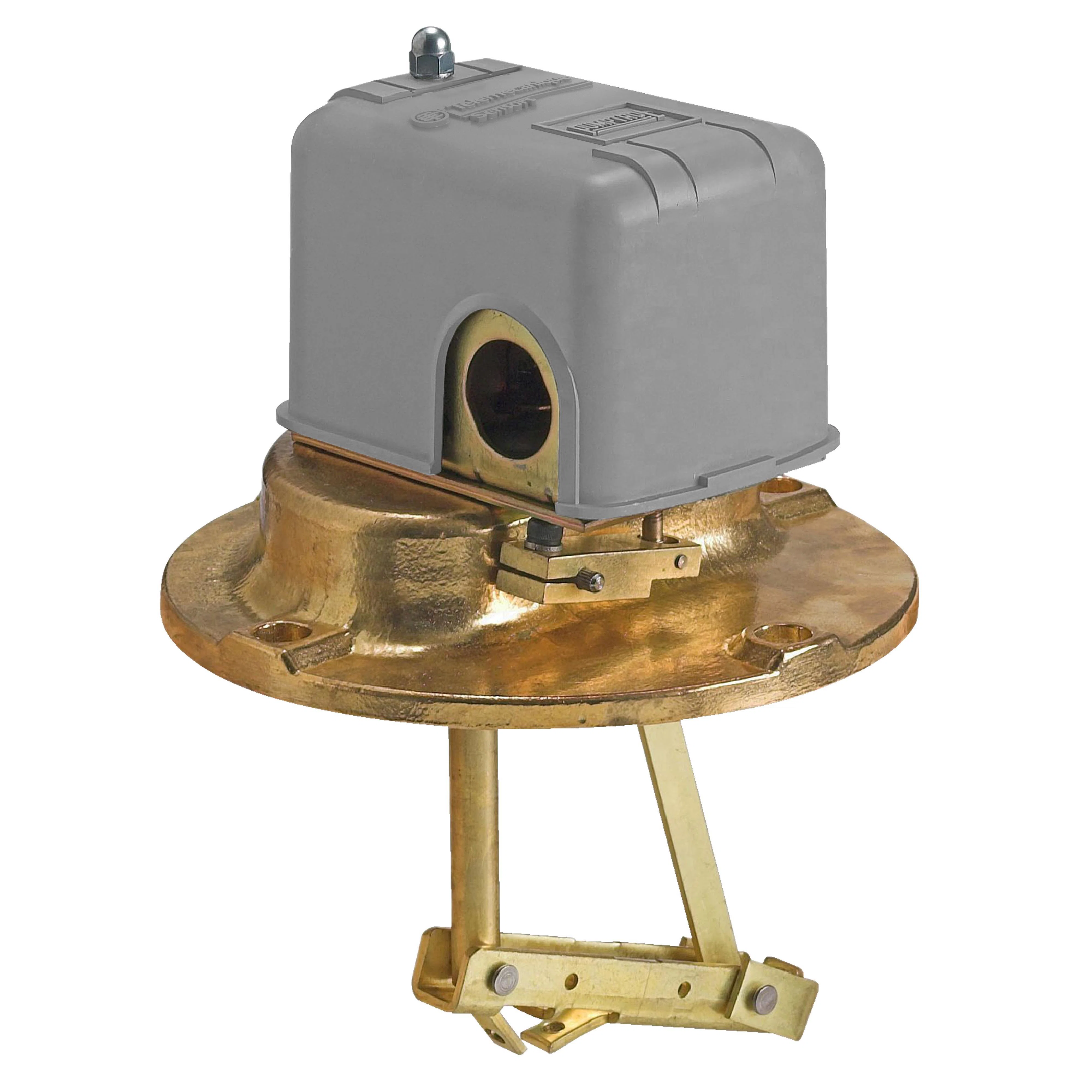 Float switch,  Pumptrol, closed tank, NEMA 1, flange mounted, 2 NC DPST DB contacts