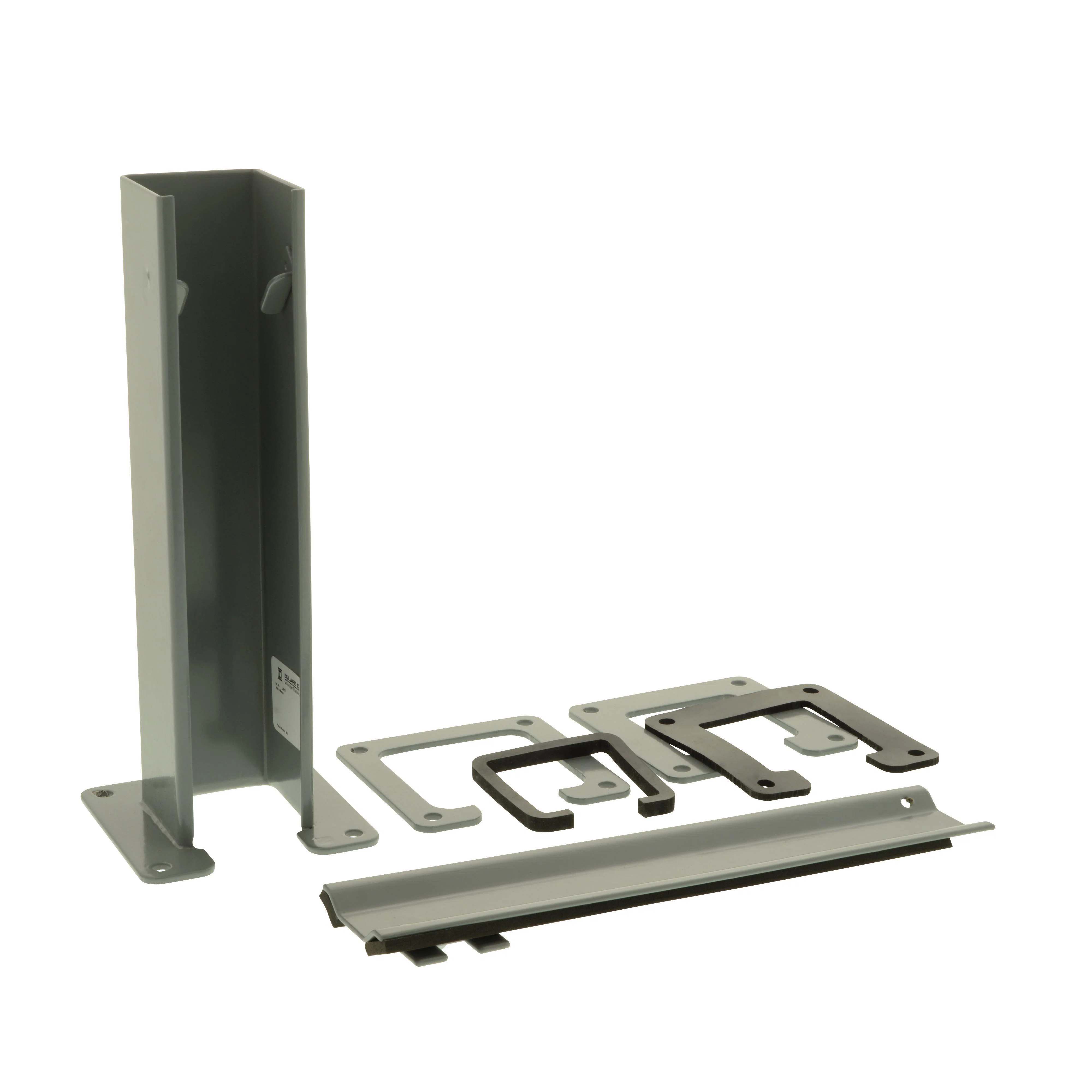 LJB8TF Telescopic Fitting, 14 ga Steel, Gray