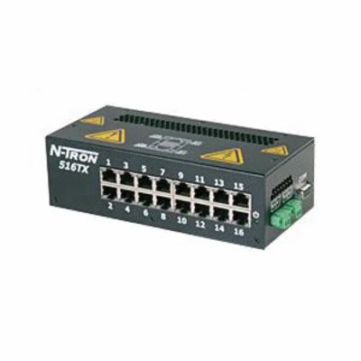516TX N-Tron Networking Ethernet Switch, RJ45 Connector Port