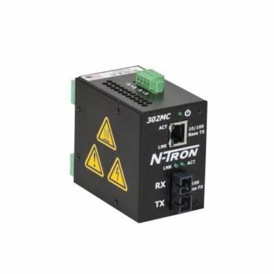 302MC-SC N-Tron 300 Industrial Media Converter, 2 km